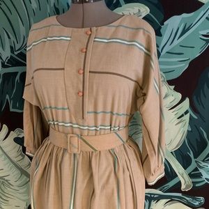 Vintage Dolman sleeve dress